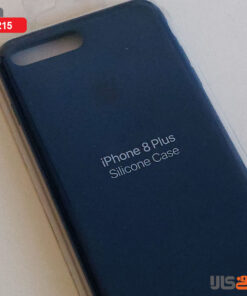 کاور سیلیکونی برای گوشی موبایل اپل مدل iphone 8 plus(آبی نفتی)