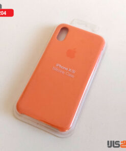 کاور سیلیکونی برای گوشی موبایل اپل مدل iphone X (s) (نارنجی)