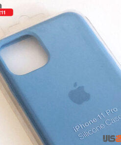 کاور سیلیکونی برای گوشی موبایل اپل مدل iphone 11 pro (آبی)