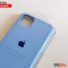 کاور سیلیکونی برای گوشی موبایل اپل مدل iphone11 pro Max (آبی آسمانی)