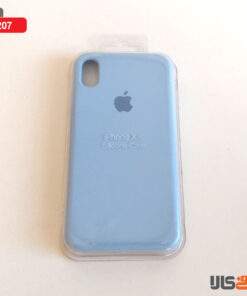 کاور سیلیکونی برای گوشی موبایل اپل مدل iphone X (R) (آبی آسمانی)