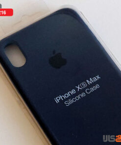 کاور سیلیکونی برای گوشی موبایل اپل مدل iphone X (s) Max (سرمه ایی)