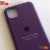 کاور سیلیکونی برای گوشی موبایل اپل مدل iphone11 pro Max (بنفش)