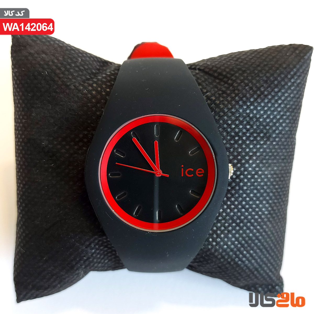 ساعت اسپرت دخترانه Ice Watch دورنگ مشکی، قرمز