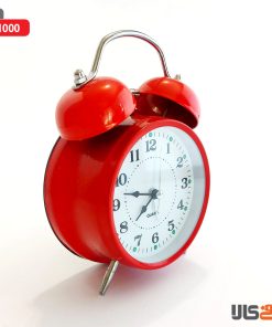 ساعت شماطه دار (رنگ قرمز)