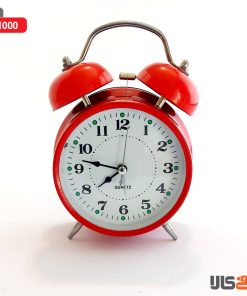 ساعت شماطه دار (رنگ قرمز)