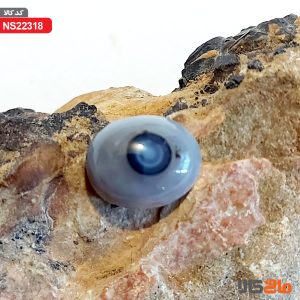 عقیق باباقوری رنگ ابری